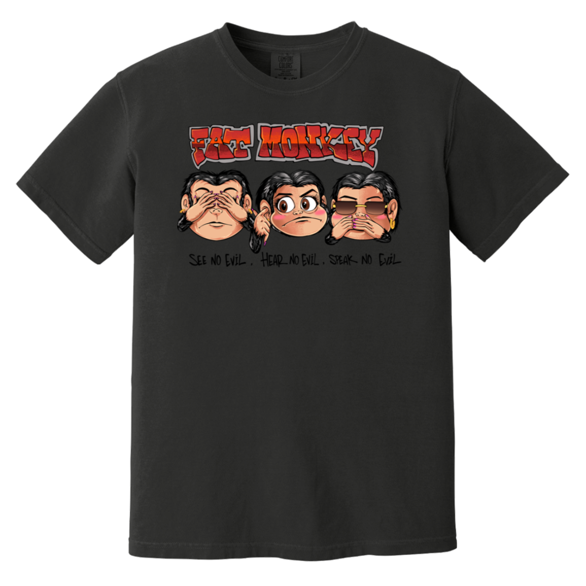 Fat Monkey  Heavyweight T-Shirt