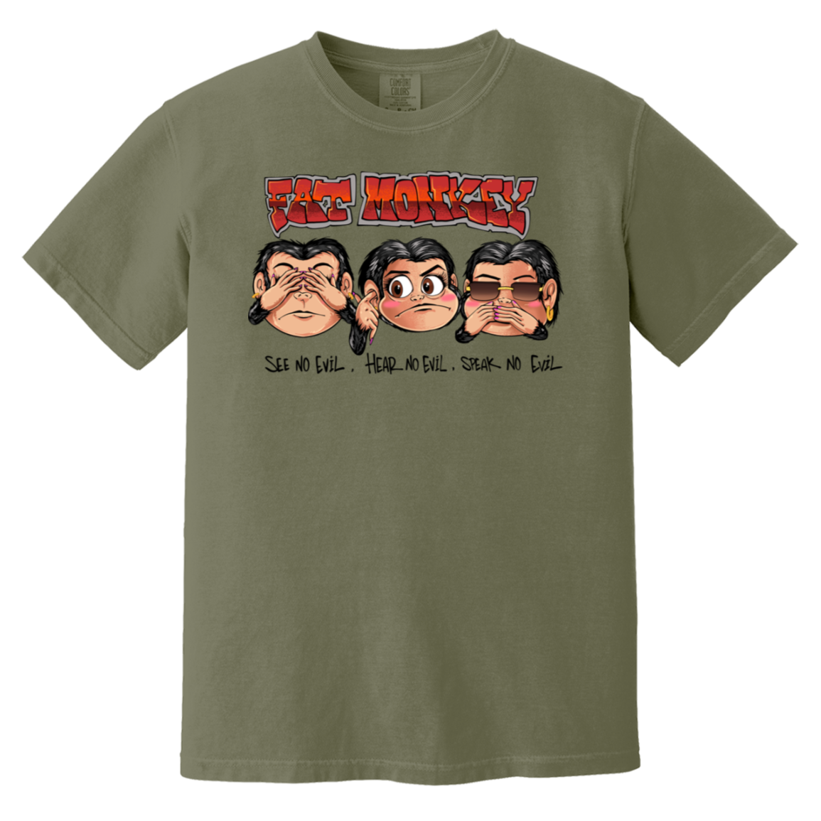 Fat Monkey  Heavyweight T-Shirt